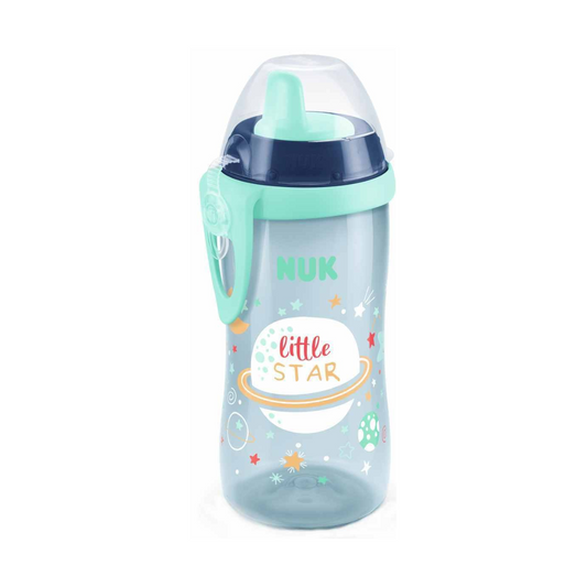 Vaso Kiddy Cup Luminoso Verde 300 Ml. Nuby