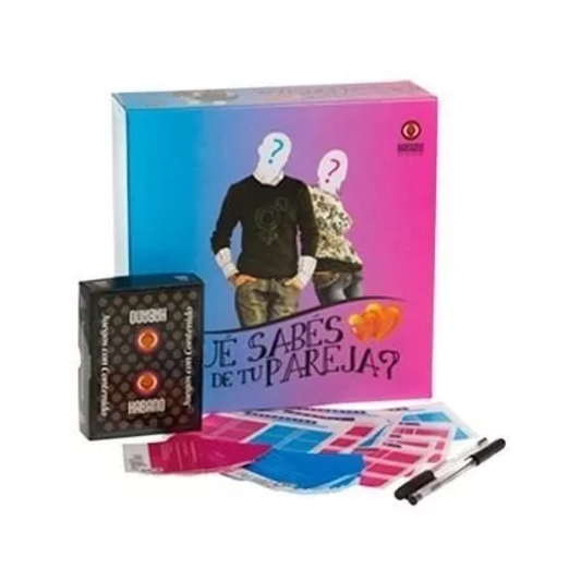 Juego de Mesa ¿Que Sabes De Tu Pareja? Habano