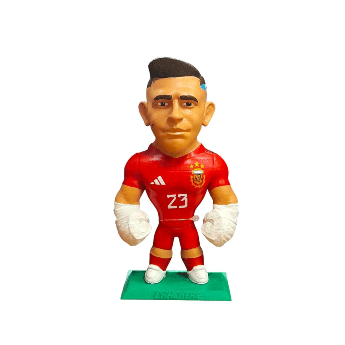 Figura 3D Coleccionable de Dibu Martínez
