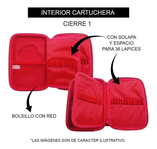Cartuchera Doble EVA AFA Selección Argentina