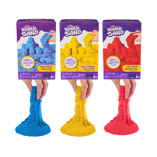 Caja De Arena Kinética Kinetic Sand Neon Vulcanita