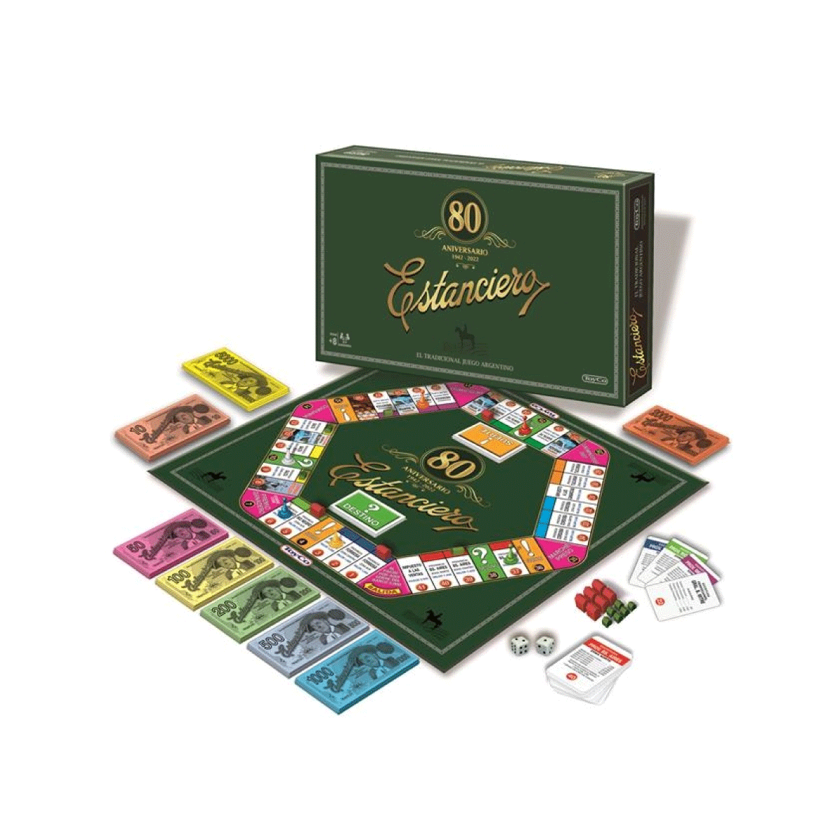 Juego de Mesa Estanciero 80 Aniversario Toyco