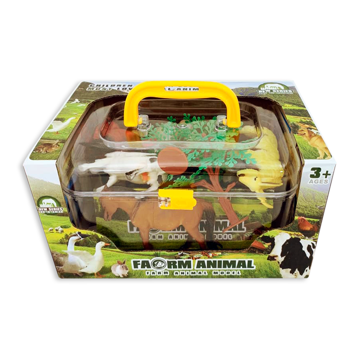 Maletín Animales De La Granja