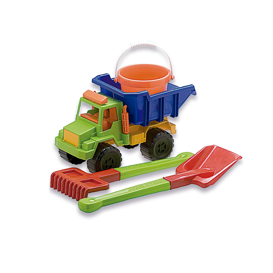 Bolso Camión Mediano Con Balde Pala Y Rastrillo Duravit