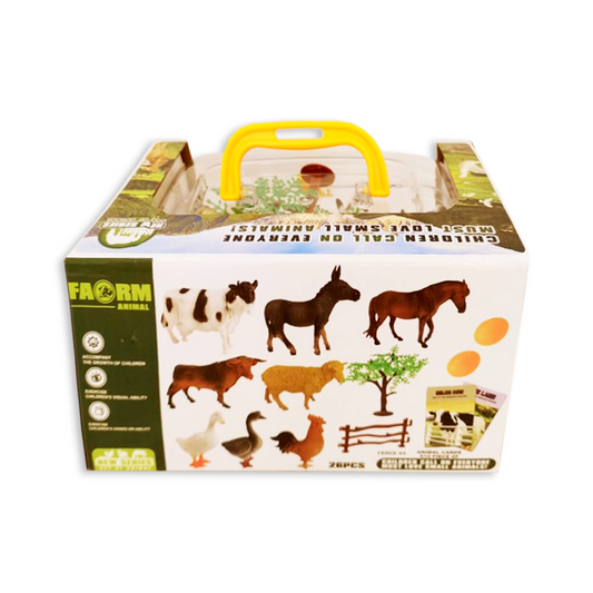 Maletín Animales De La Granja