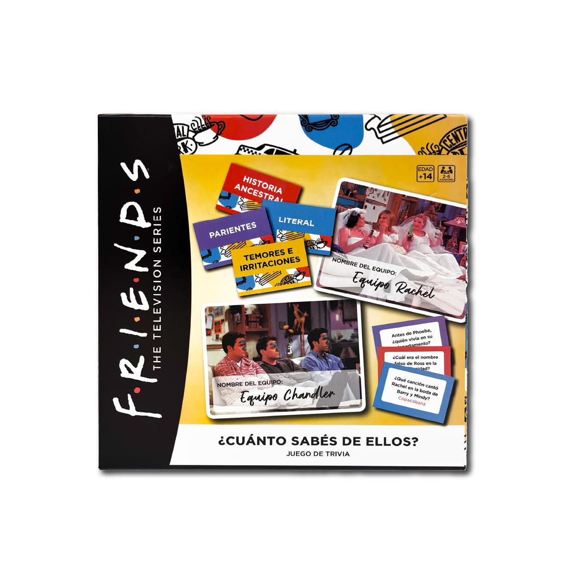 Juego de Mesa Friends Trivia Toyco