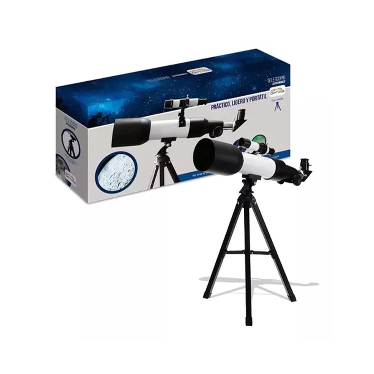Telescopio Astronómico Con Trípode