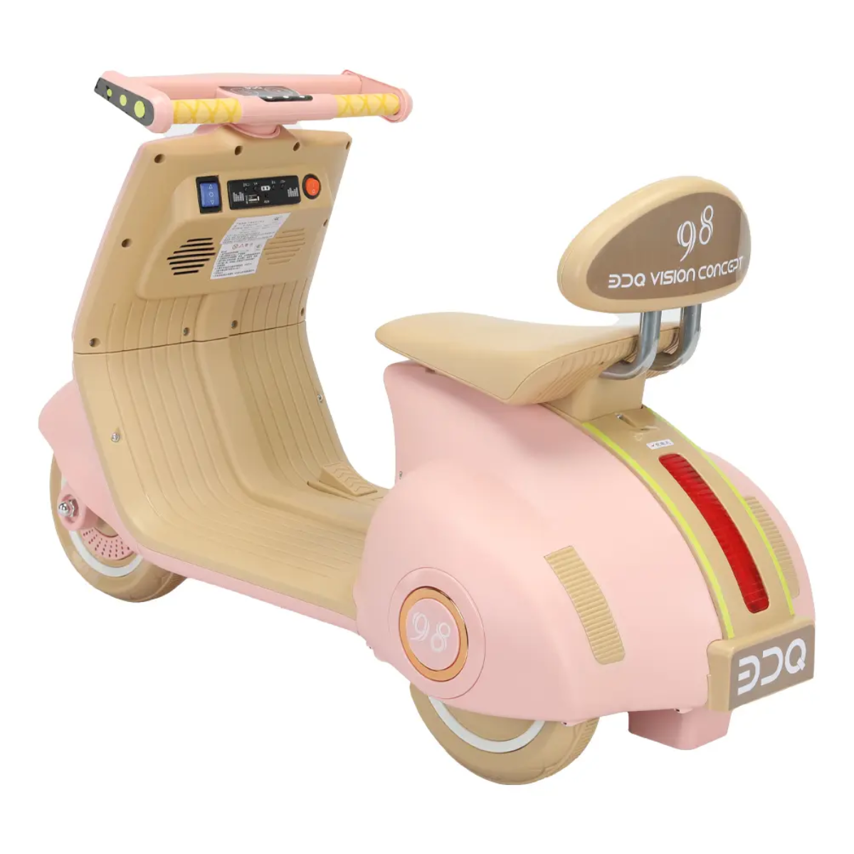 Scooter a Batería Everbright Rosa 6V