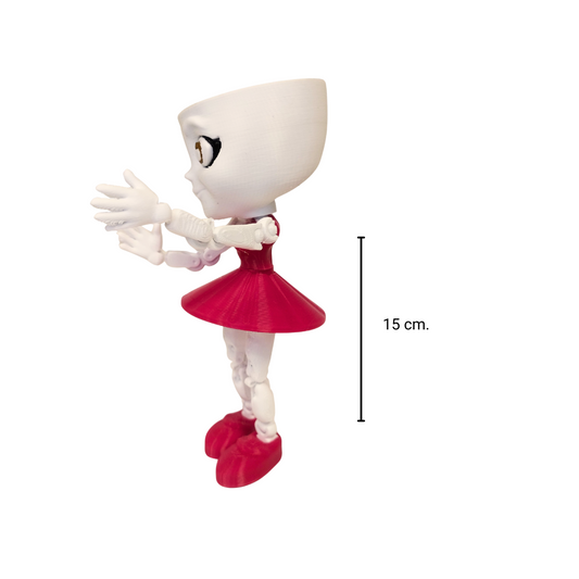 Muñeco 3D Ballerina Capuchina