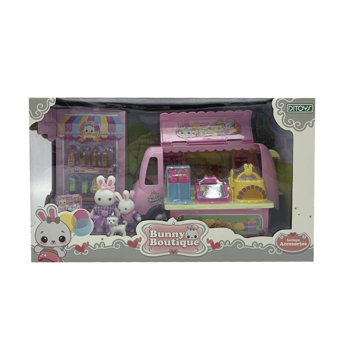Bunny Boutique Food Truck Camion De Comida Rapida Ditoys