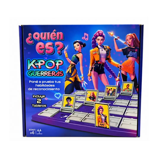 Juego de Mesa ¿Quién es? K-Pop Guerreras