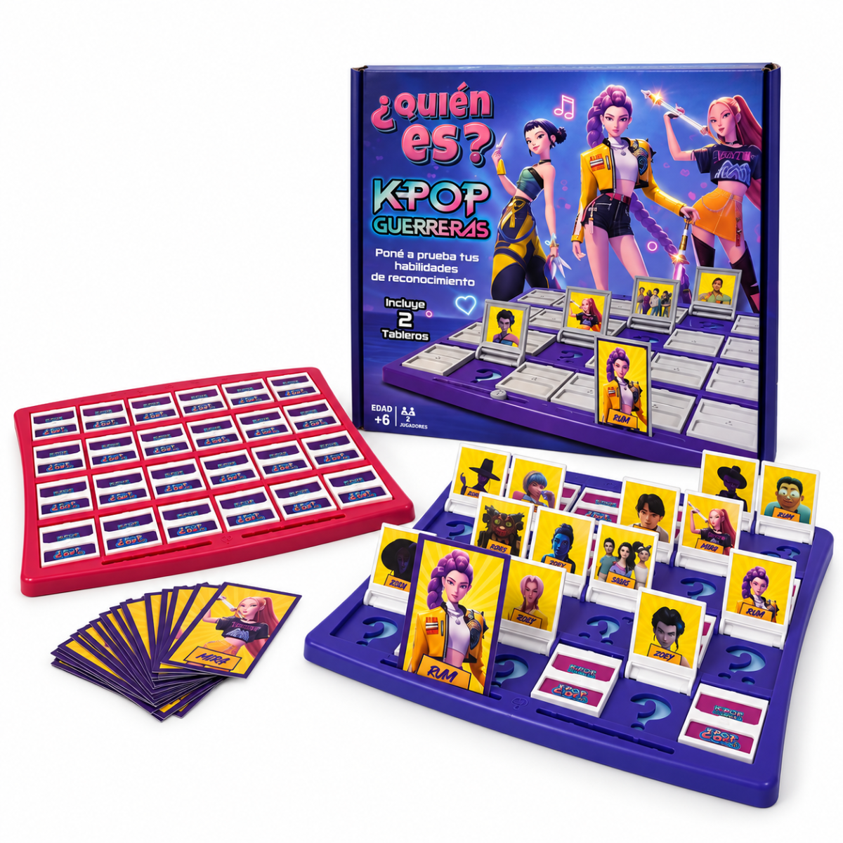 Juego de Mesa ¿Quién es? K-Pop Guerreras