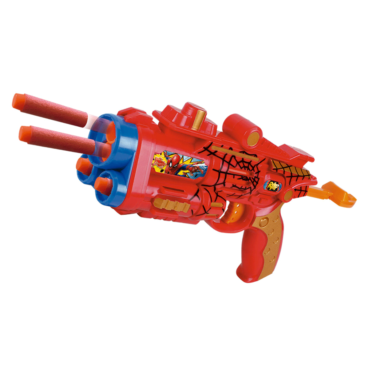 Pistola Lanza Dardos Power Strike Spiderman