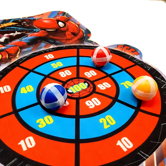 Spiderman Target Balls Ditoys – Tiro al Blanco con 3 Pelotas