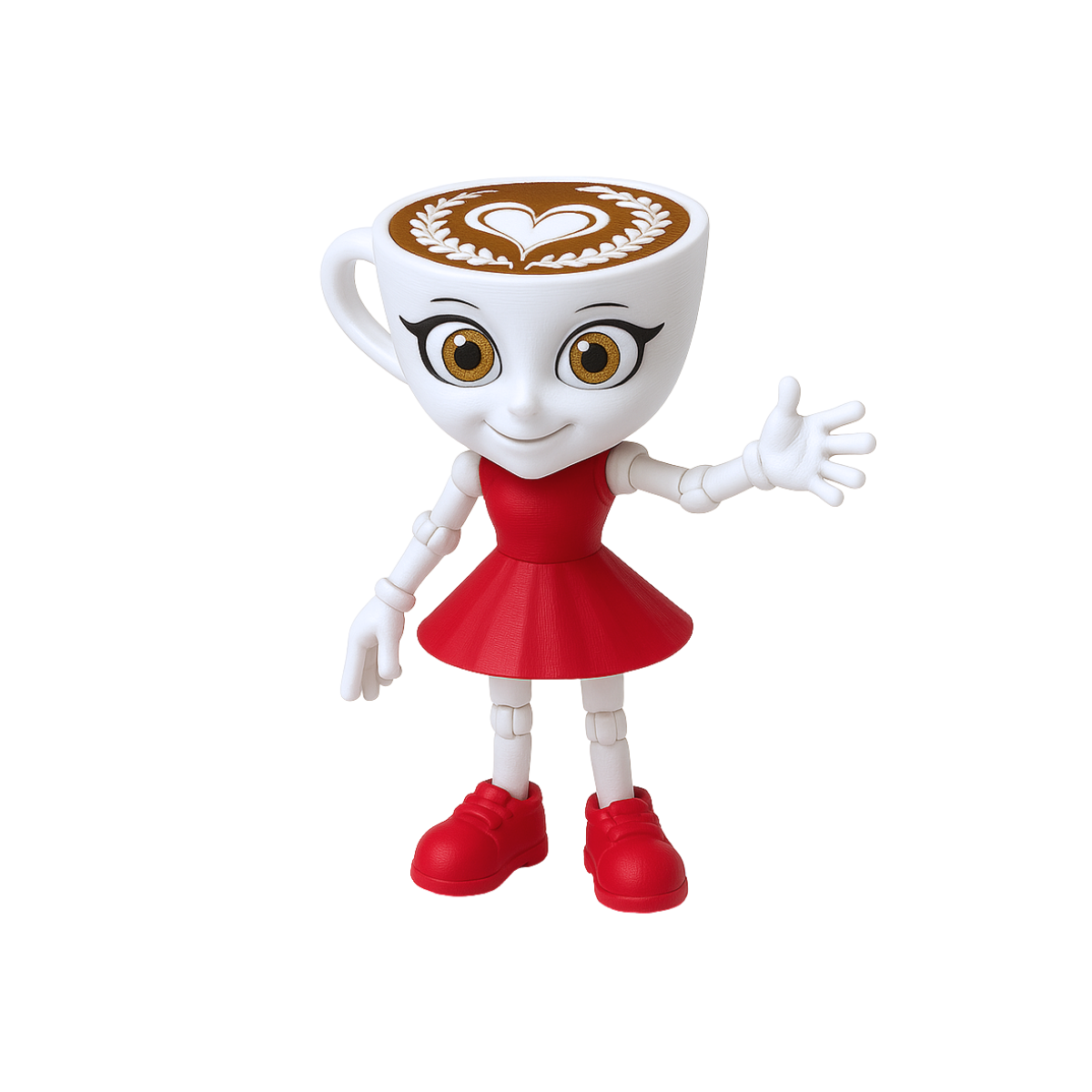 Muñeco 3D Ballerina Capuchina