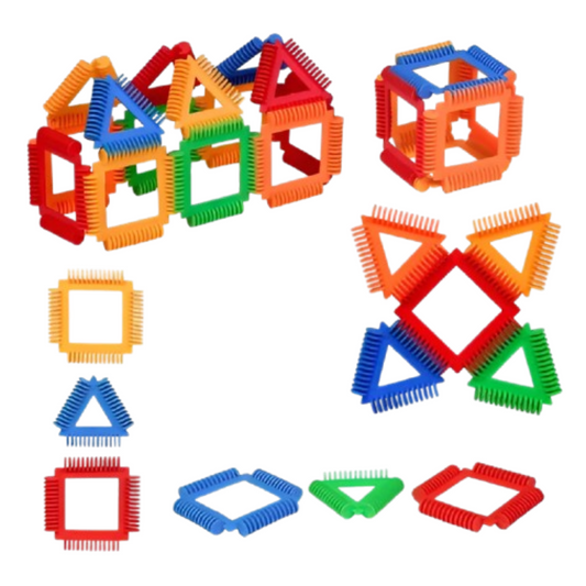 Juego De Construcción Geometrik Forms 24 piezas Ditoys