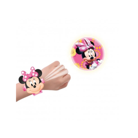 Reloj Proyector Minnie Ditoys - 24 Imágenes para Proyectar