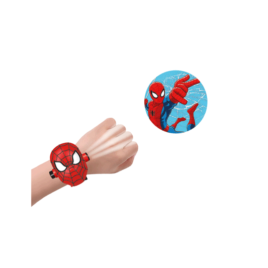 Reloj Proyector Pulsera Juguete Spiderman Ditoys