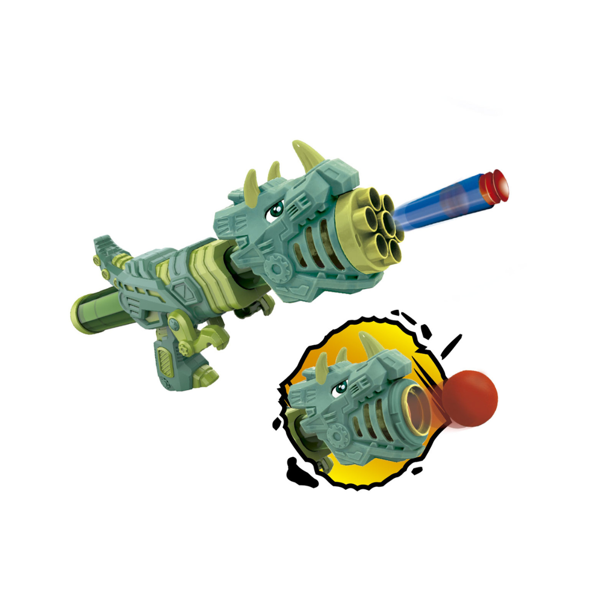 Lanza Dardos Jurassic Dino Shooter Ditoys