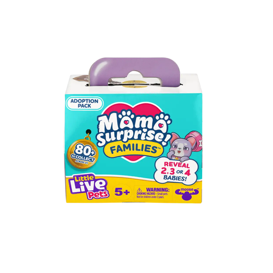 Little Live Pets Mama Surprise Families Adoption Pack - Revelación de Bebés