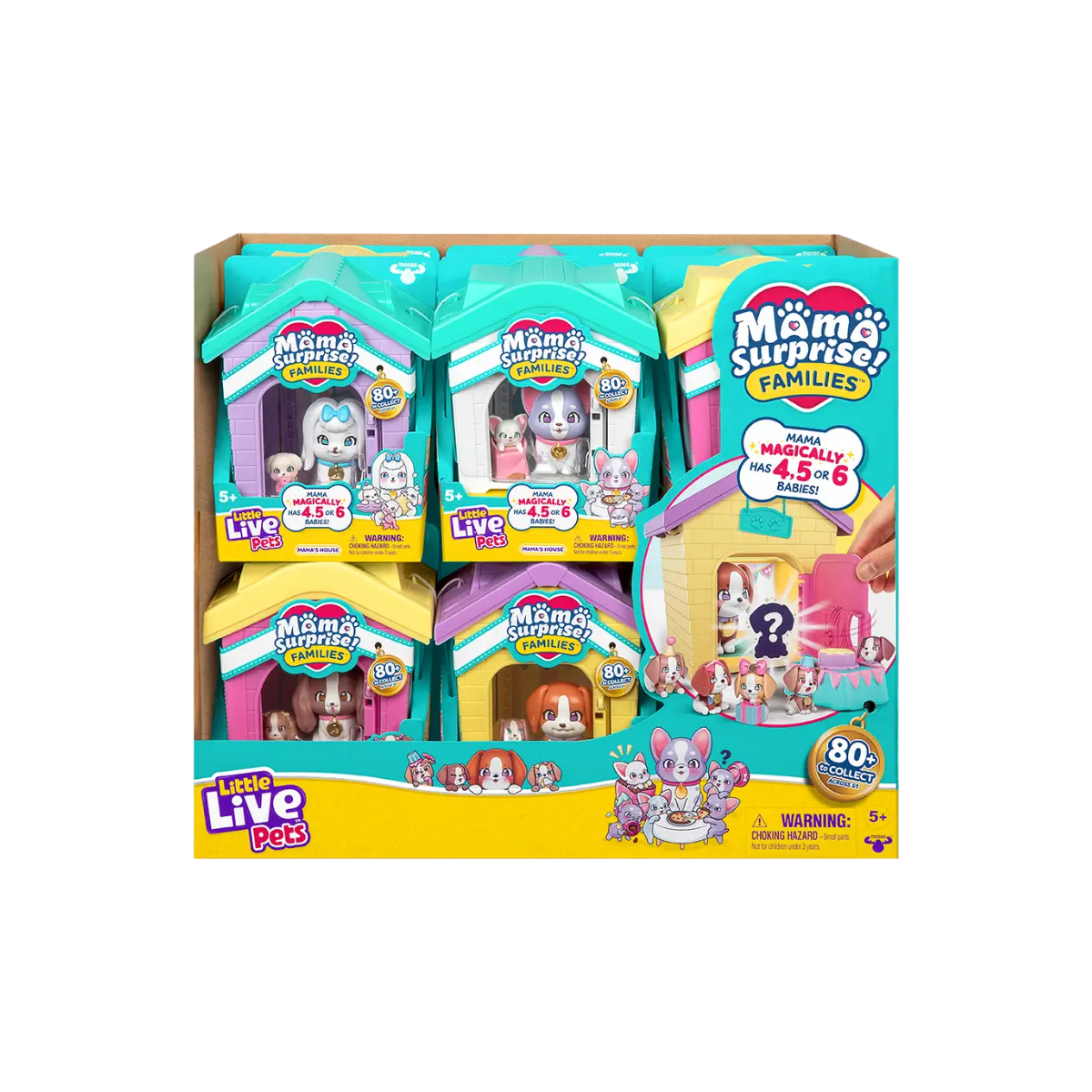 Little Live Pets Mama Surprise Families! Mama´s House - Revelación de Bebés