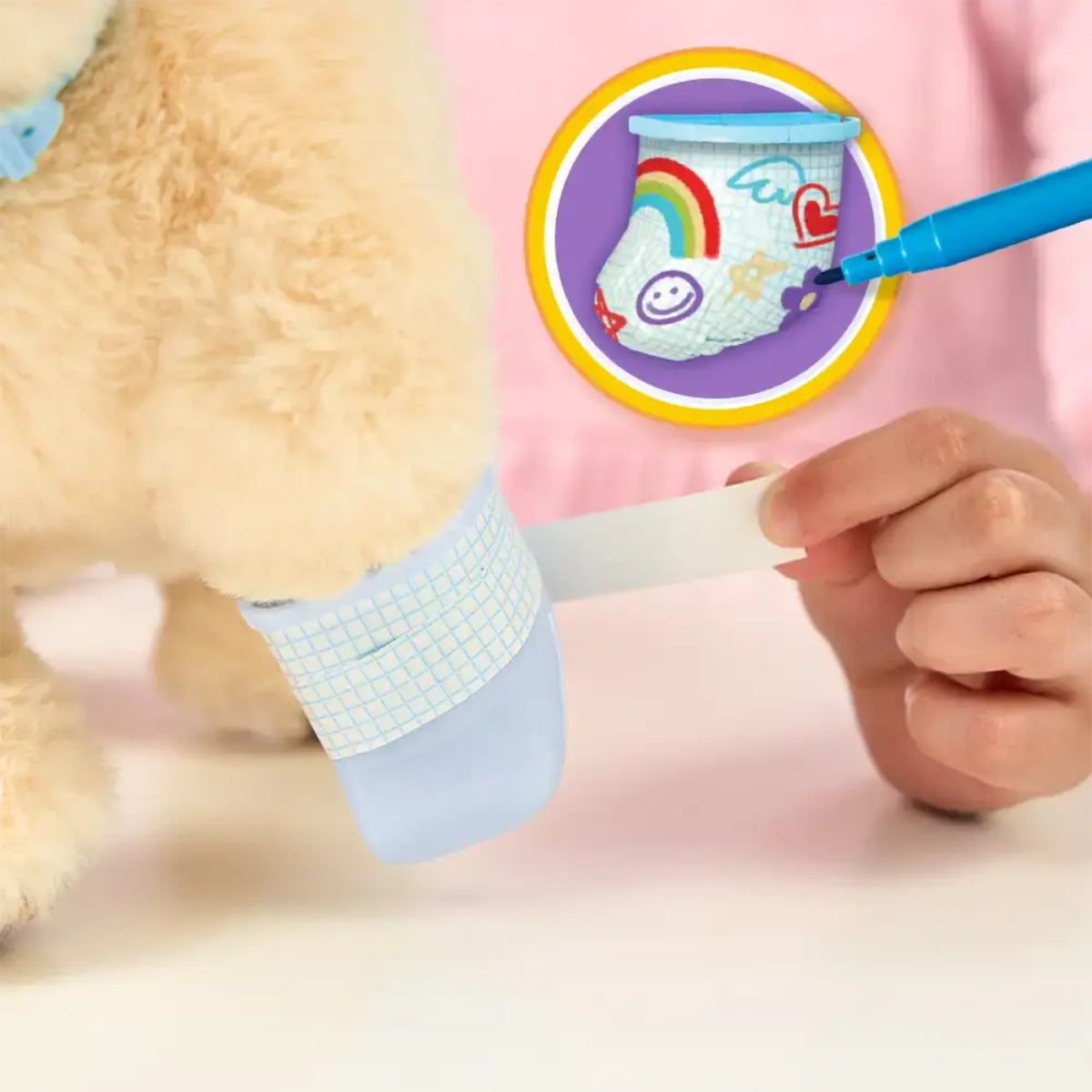Little Live Pets Ouchies Retriever - Perrito Interactivo para Curar