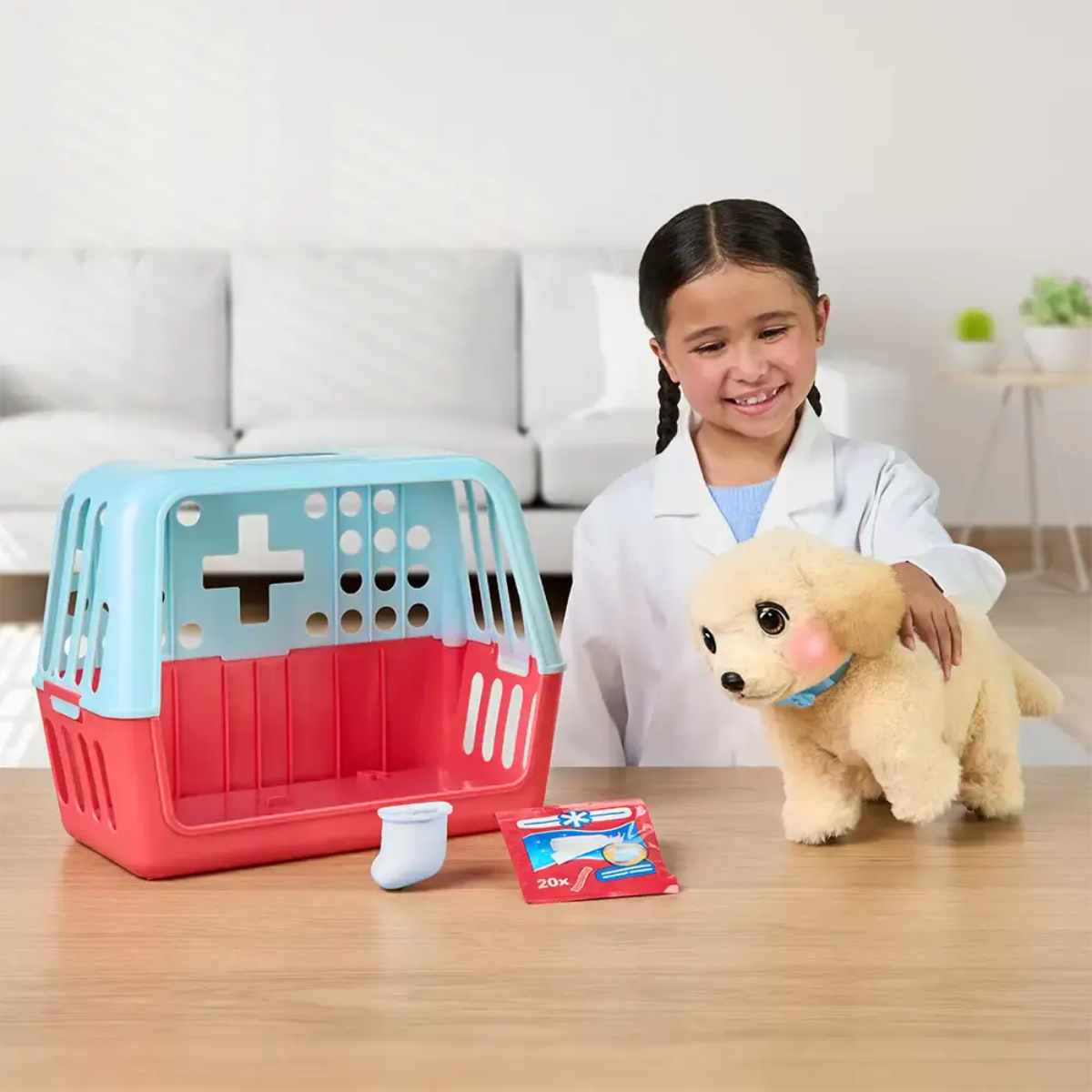 Little Live Pets Ouchies Retriever - Perrito Interactivo para Curar