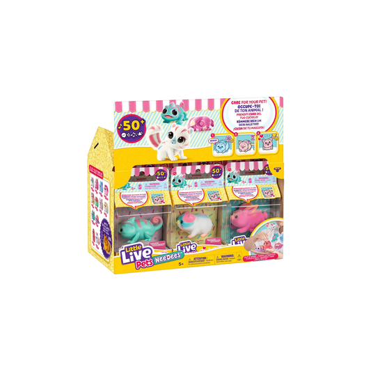 Little Live Pets NeeDees - Mascota Interactiva Portátil