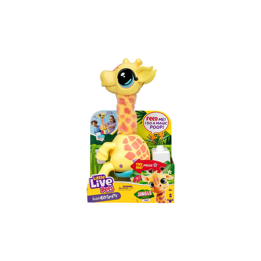 Little Live Pets Gotta Go Giraffe - Gilbert la Jirafa Interactiva