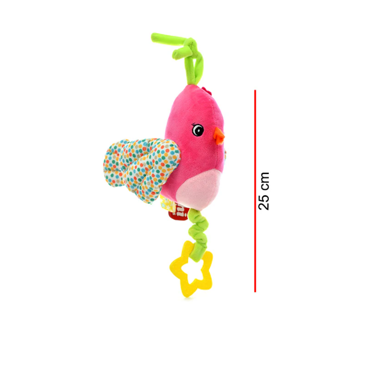 Cunero Musical Peluche Gorrión 25cm