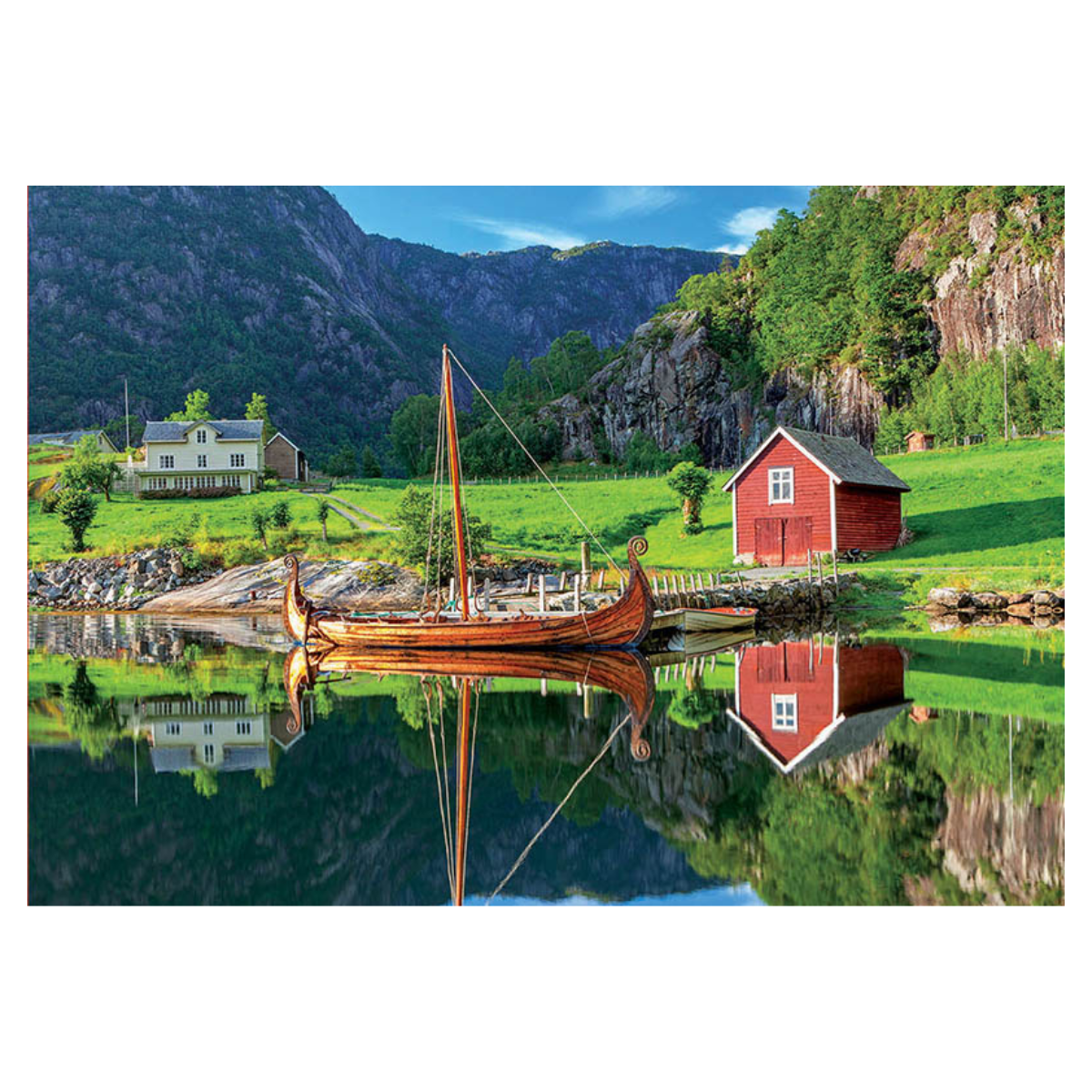 Puzzle Barco Vikingo 1500 Piezas Educa