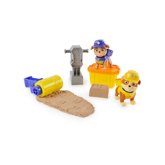 Playset Para Construir Y Moldear Arena Kinética Rubble&Crew Vulcanita