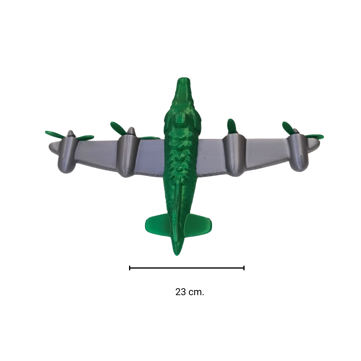 Muñeco 3D Bombardino Crocodilo