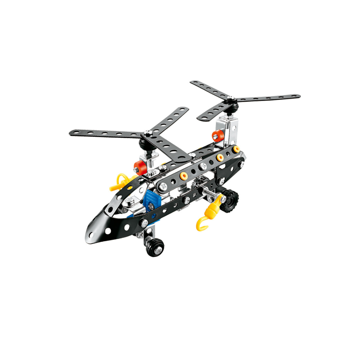 Vehículo Helicóptero Para Armar 127 Piezas Isakito