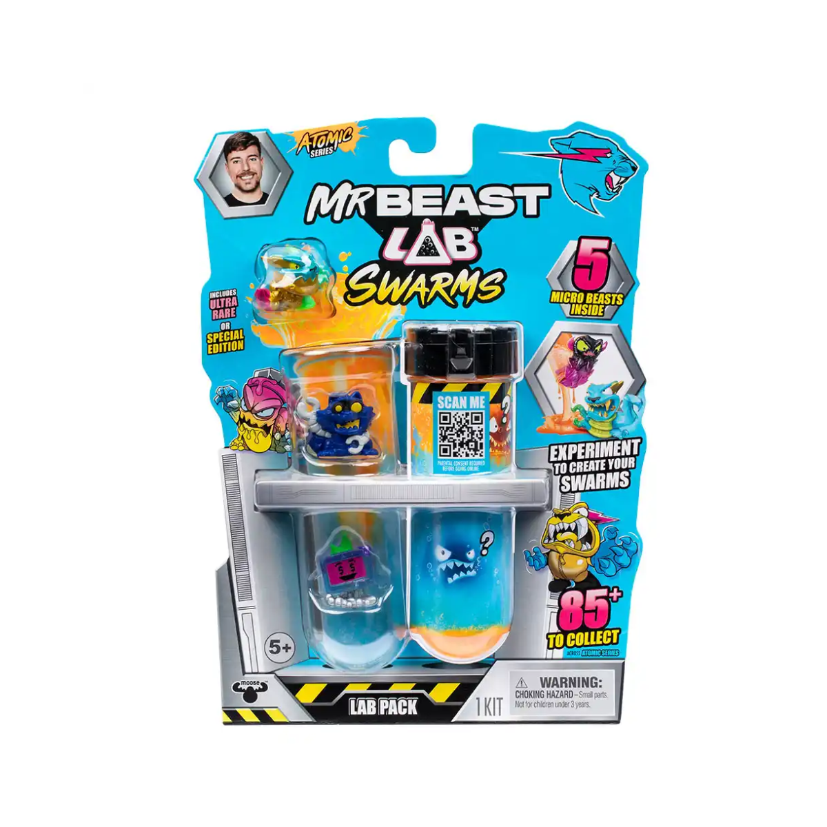 Juguete Tubo Pack De Laboratorio Mr Beast Caffaro