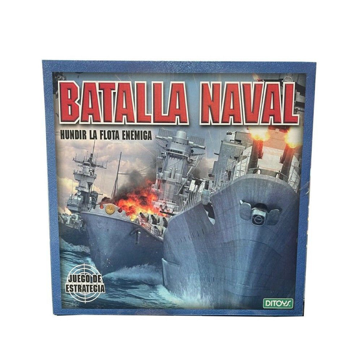 Juego De Estrategia Batalla Naval Con Tablero Barcos Ditoys