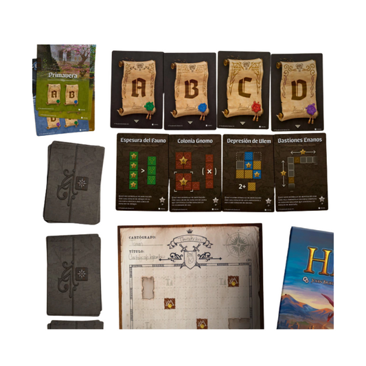 Juego De Mesa Cartógrafos Héroes Buró