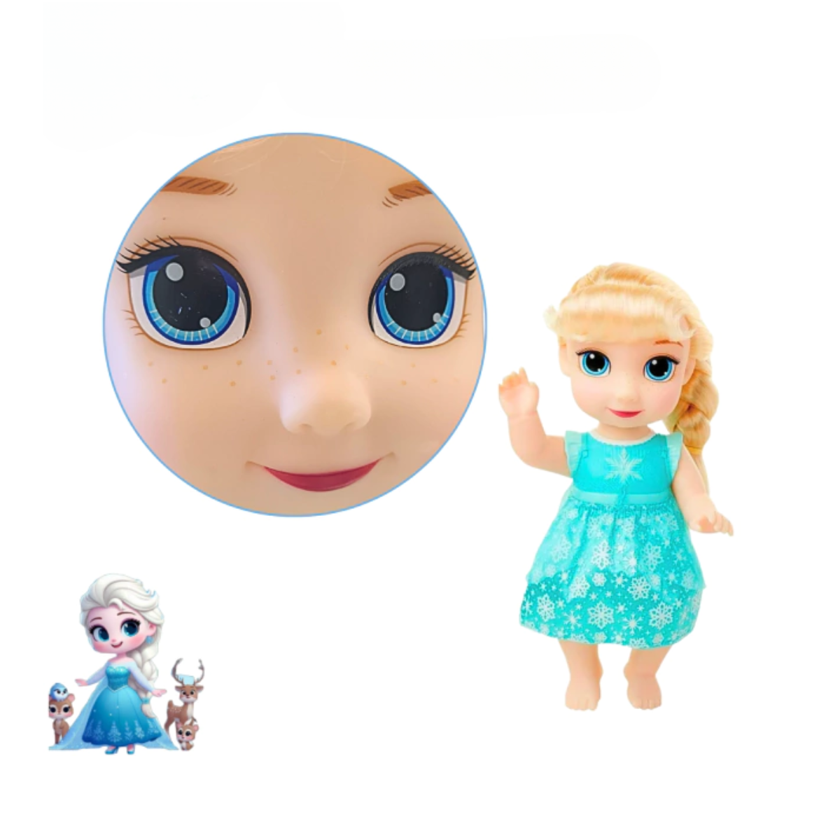 Muñecas Bebe Frozen 28CM