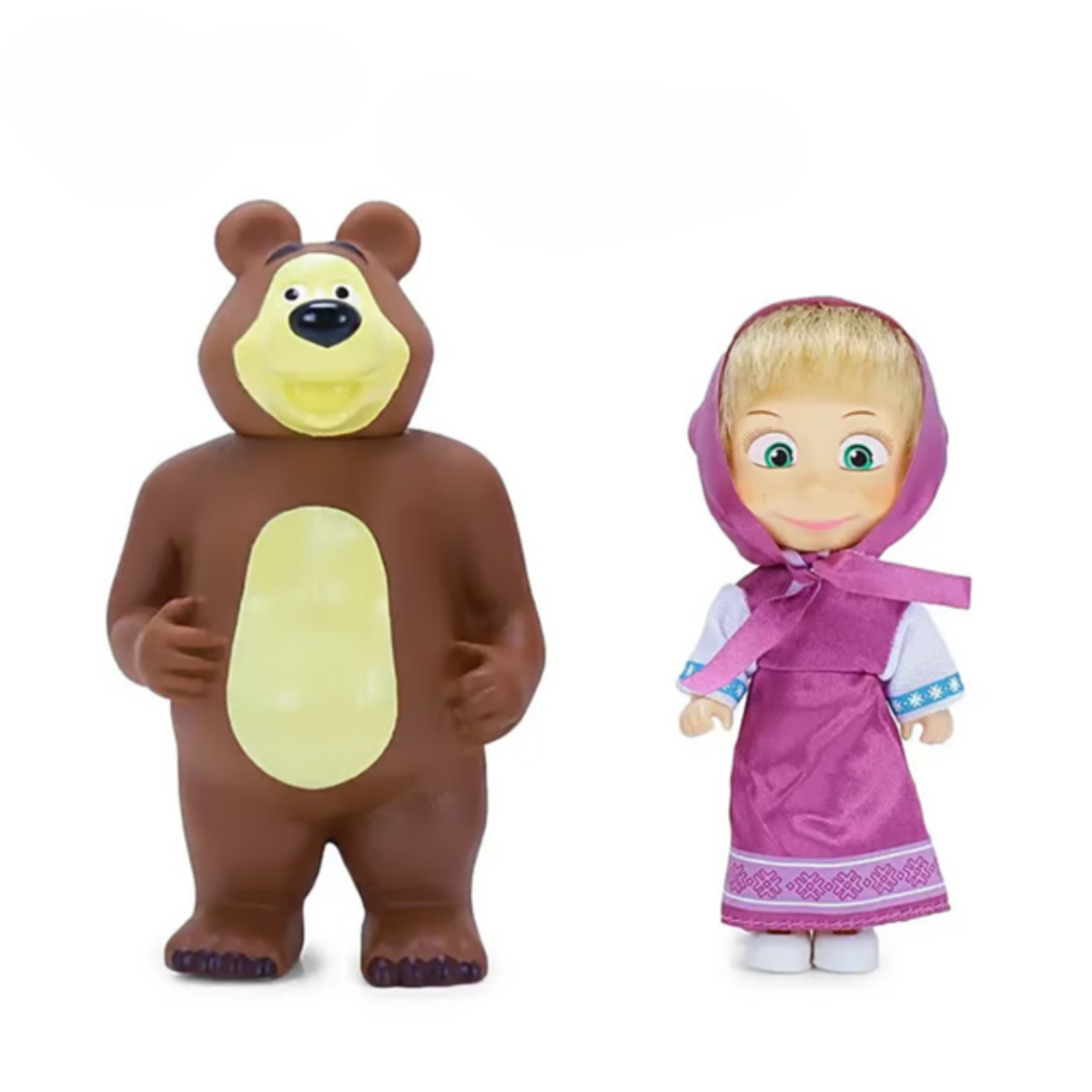 Muñeca Infantil Masha Y El Oso Set De Figura