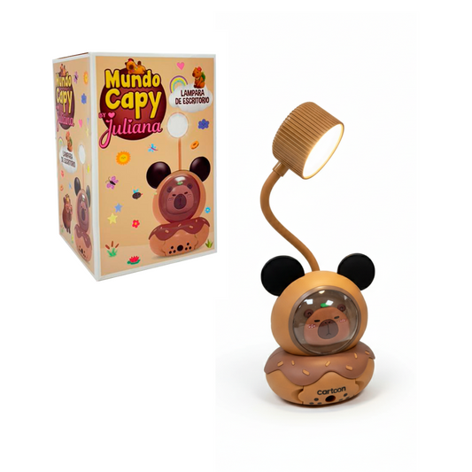 Mundo Capy By Juliana Lampara de Escritorio