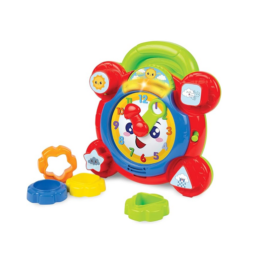 Reloj Interactivo Con Luz Y Sonido Winfun