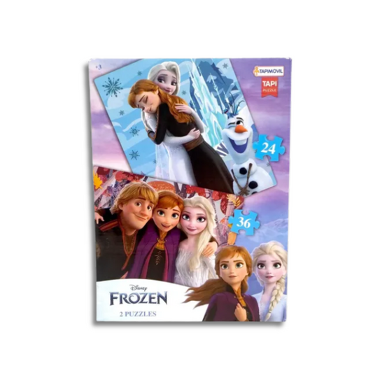 Rompecabezas Frozen De 24 Y 36 Piezas Tapimovil
