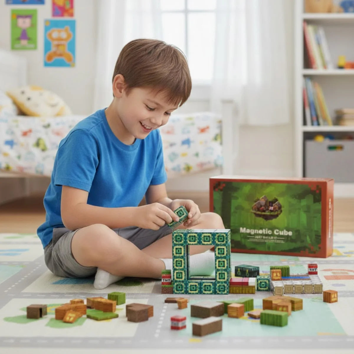 Bloques Magnéticos End Gateway 32 piezas T009