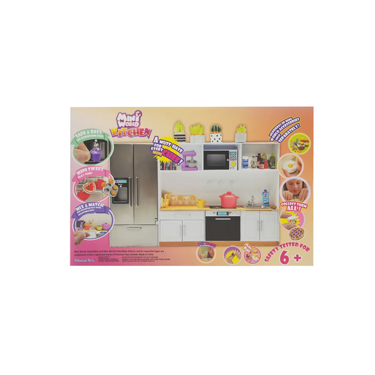 Juguete Mini World Playset Cocina Vulcanita