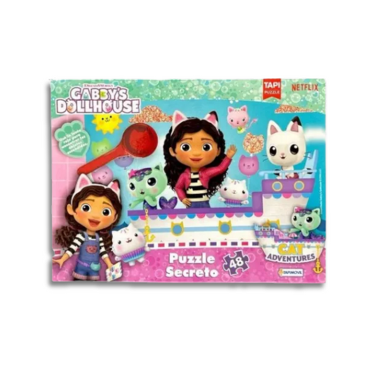 La Casa de Muñecas de Gabby Rompecabezas 3D 48 Piezas