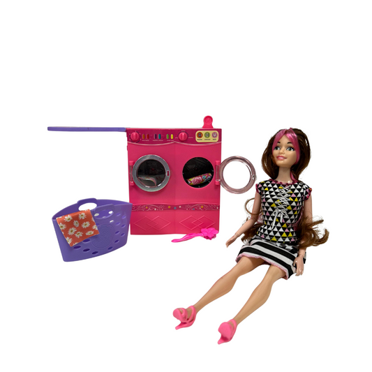 Muñecas Fashion Con Lavarropas