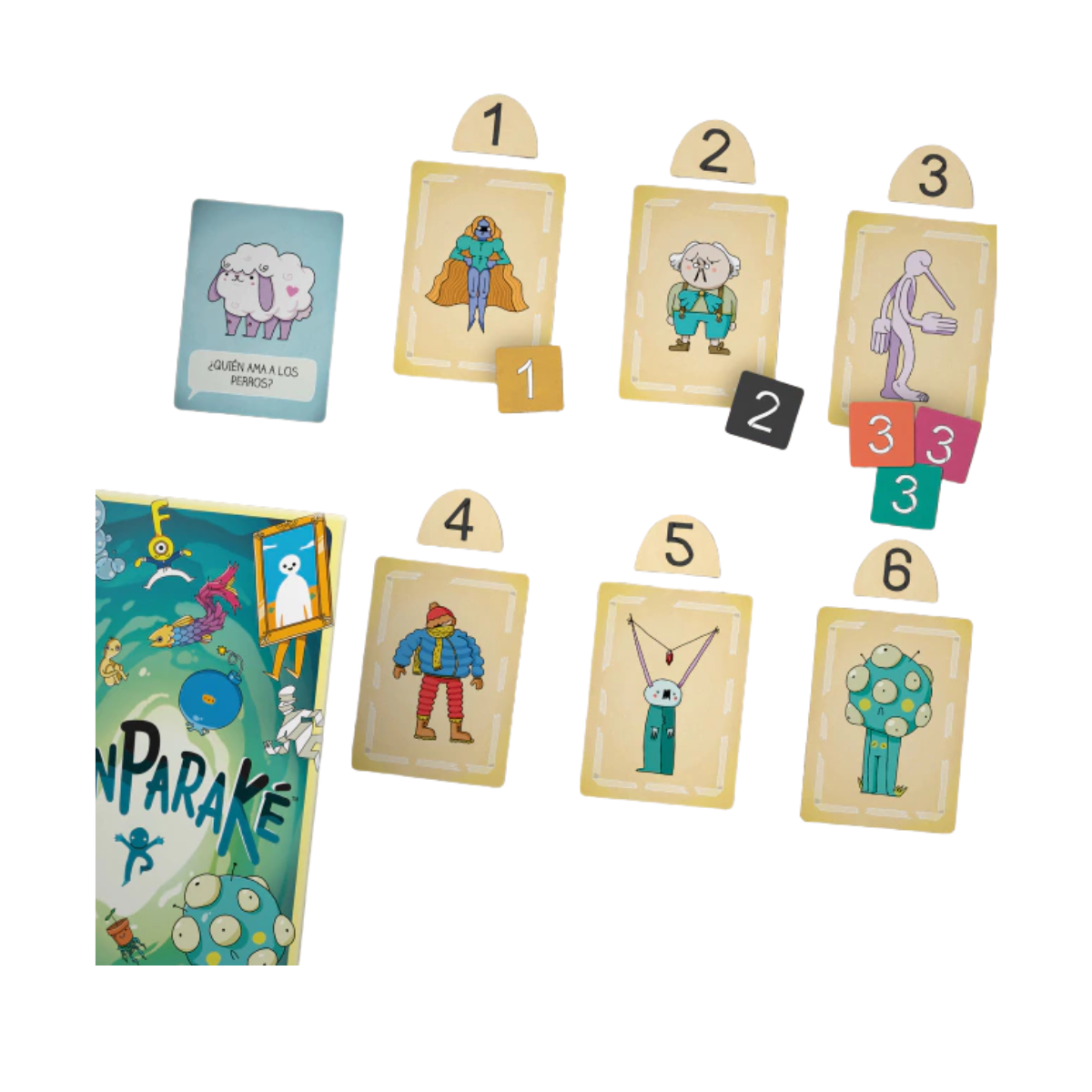 Juego De Cartas KiénParaKé Buró