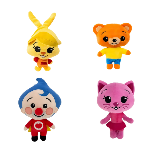Peluche Plim Plim y Amigos Con Sonido Coleccionable de 20cm
