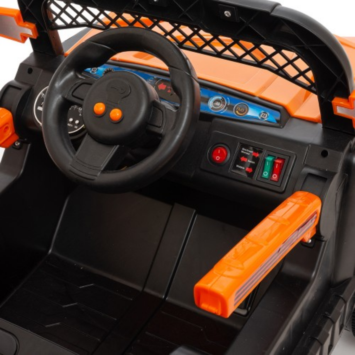 Cuatriciclo Eléctrico 12V Buggy Naranja