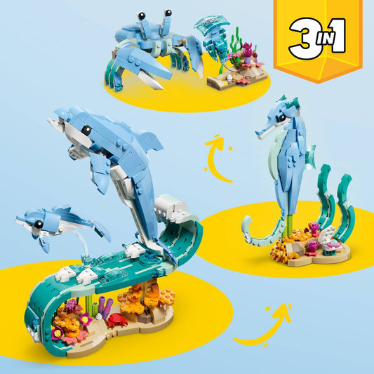 LEGO® Creator 3en1 Delfines y Animales